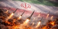 فیلمی از شلیک موشک‌های ایرانی به سمت پایگاه‌های آمریکایی
