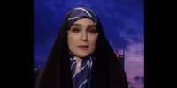 پیام انگلیسی مجری زن تلویزیون به رهبران آمریکا و اروپا | ویدئو