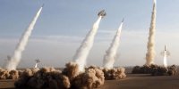 رگبار موشک‌های ایران در پایگاه‌های آمریکا  + فیلم
