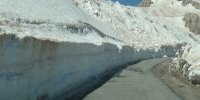 این نقطه از ایران همیشه برفی است | از برف 12 متری تا دمای 20 درجه ای در تابستان + فیلم