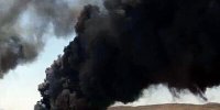 تصاویر آتش سوزی و دود وحشتناک مقابل شرکت مینو؛ علت چه بود؟