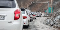 ترافیک در محور چالوس و آزادراه کرج - تهران؛ در این قسمت ها ترافیک سنگین است