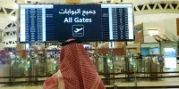 پروازها برای سومین بار در ریاض متوقف شد