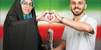 مرد سال آسیا در لباس هلال احمر + عکس
