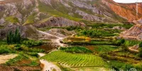 قابی زیبا از طبیعت زیبای نیشابور
