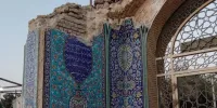 ماجرای تخریب سردر امامزاده محمد نوش ‌آباد | میراث فرهنگی ادامه عملیات را متوقف کرد