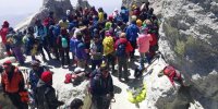 فتح دماوند با قاطر! | وقتی بار کوهنوردان را حیوانات می ‌کشند + فیلم