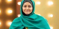 عکس | حضور یک سلبریتی بین نیروهای هلال احمر