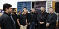 حضور اسلامی در جمع خادمان موکب سازمان انرژی اتمی+ تصاویر
