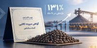 مولدسازی موجودی انبارها با گواهی سپرده گندله؛ ۱۳۱ درصد بازدهی در ۱۱ ماه