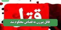 قاتل پیرزن به قصاص محکوم شد
