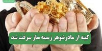 کینه از مادرشوهر زمینه ساز سرقت شد