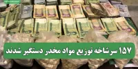 157 سرشاخه توزیع مواد مخدر دستگیر شدند