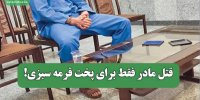 قتل مادر فقط برای پخت قرمه سبزی!