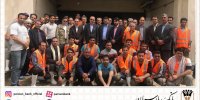 بازدید رییس کانون بانک ها و موسسات اعتباری خصوصی از مناطق سیل زده استان لرستان