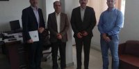 بازدید مدیر استانی بانک ایران زمین از شرکت آبفای البرز