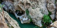 استخرهای طبیعی در تنگه لی لی دورود