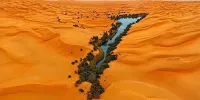 دریاچه های اوباری لیبی، پارادوکس طبیعت