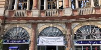 بیمه سرمد در جبران خسارات آتش‌سوزی میدان حسن آباد پیش قدم شد