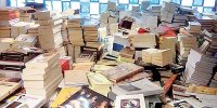 کشف یک مغازه فروش کتاب قاچاق در خیابان انقلاب