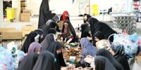 اهدای نوشت افزار به دانش آموزان مناطق محروم و سیل زده شیراز