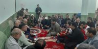 برگزاری جلسه ستاد اربعین با حضور استاندار کرمانشاه در مرز خسروی 