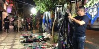 رونق دستفروشی در مقابل رکود بازار