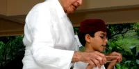 آشنایی با رسم سدره پوشی زرتشتیان در یزد