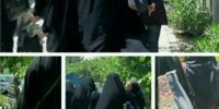 جنجال کشف حجاب از سر دختر کرجی