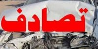 تصادف اتوبوس و سواری پژو 2 مجروح برجای گذاشت