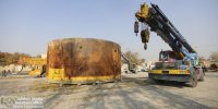 دستگاه تی بی ام جدید خط دو قطارشهری به ایستگاه کهندژ رسید