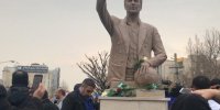 از سردیس ناصر حجازی رونمایی شد