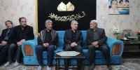 دیدار مدیر عامل بانک ملی ایران با خانواده شهید طارمی