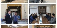 بازدید مدیرعامل بیمه سینا از شعبه آبادان