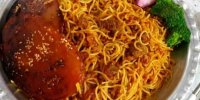 طرز تهیه “ماکارونی” ساده با گوشت چرخ کرده