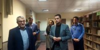 بازدید منصور وحیدی عضو شورای شهر کرج از فرهنگسرای شهید آوینی