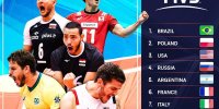 اعلام برنامه دیدارهای تیم ملی والیبال در المپیک ۲۰۲۰