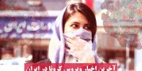 نمودار بیشترین و کمترین فوتی ها در کرونا