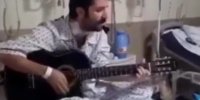 خوانندگی حمید هیراد در بیمارستان