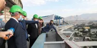 بازدید دکتر نهاوندیان از پروژه عمرانی بیمارستان هزار تختخوابی مهدی کلینیک