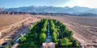 باغ بهشتی شاهزاده ماهان در دل آتش کویر