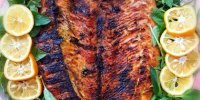 فیلم| طرز تهیه ماهی کبابی!+ عکس