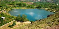 دریاچه اوان الموت بهترین گزینه برای بوم گردی در قزوین