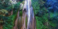 آبشار لوه نگینی در استان گلستان