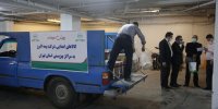 اهدای مواد غذایی و ماسک از سوی بیمه البرز به بهزیستی