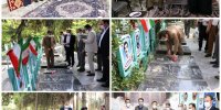 دیدار سرپرست مخابرات منطقه اصفهان با خانواده شهید حججی
