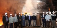 تلاشگران ذوب آهن اصفهان برای جهش تولید با تمام توان همت می کنند