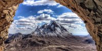 غار ایوب خاص ترین مکان تفریحی-زیارتی کرمان