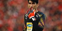 خداحافظی احساسی بیرانوند با هواداران پرسپولیس+عکس