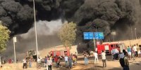 آتش‌سوزی گسترده در خط لوله انتقال نفت در لبنان